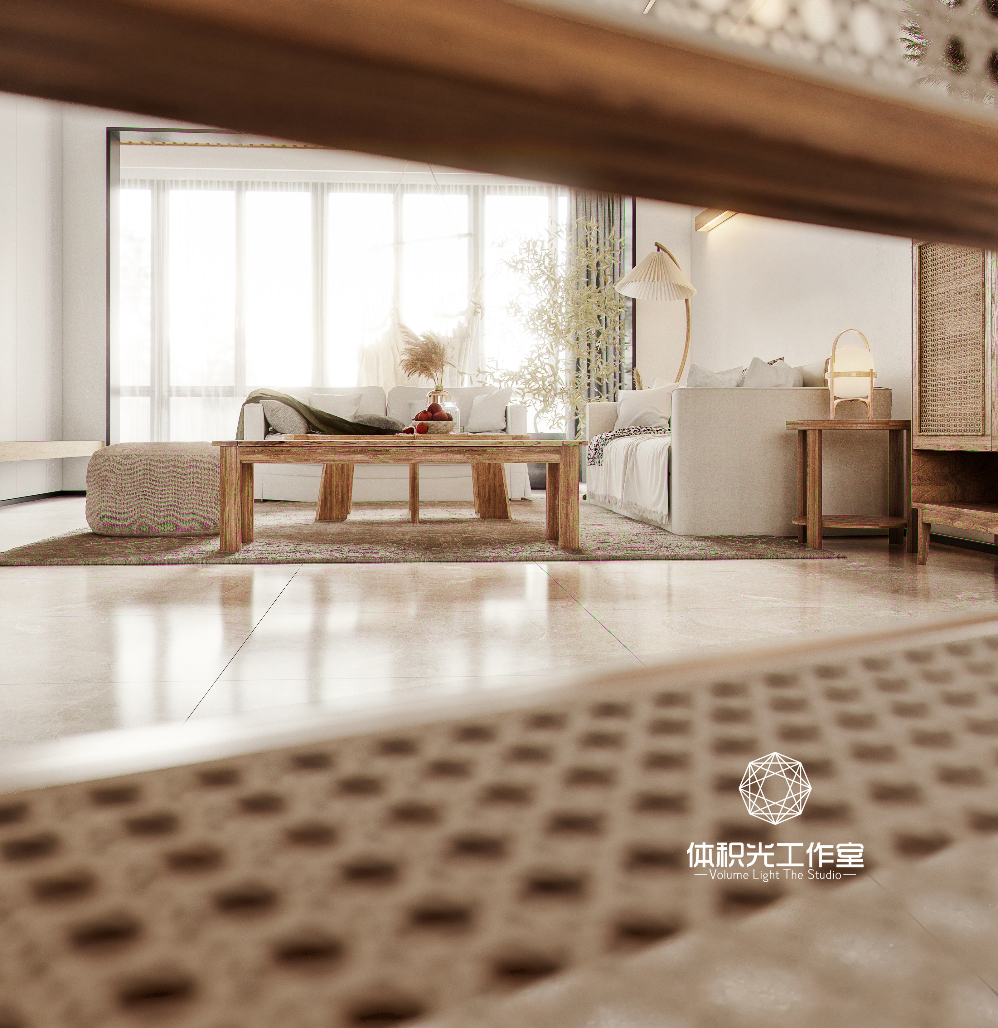 暖调客餐厅设计-9