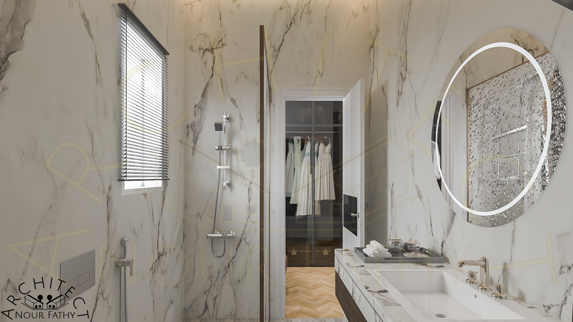 Modern Design for a Double room in a Hotel in UAE-7