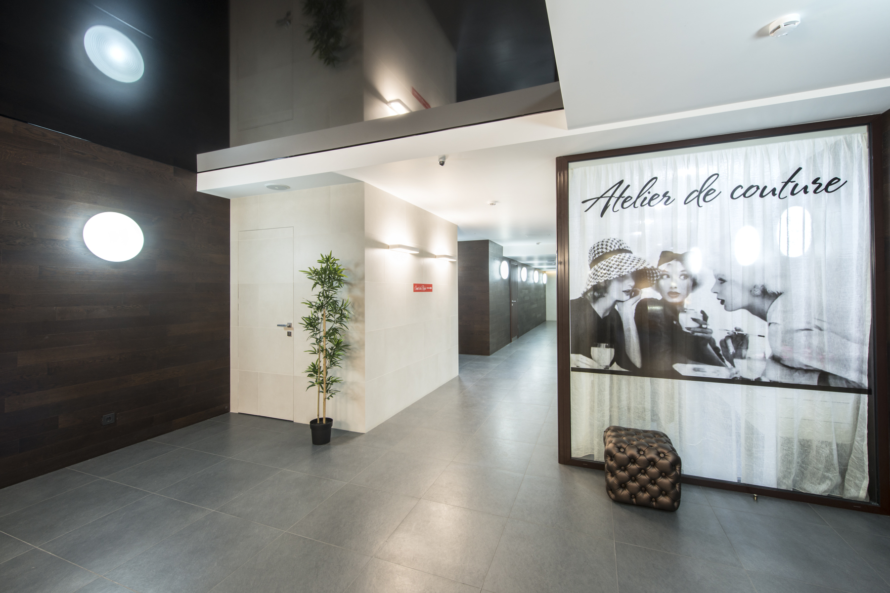 公寓酒店，The interiors of the Apartment Hotel in a residential complex Sparrow hills Alexandra Fedorova-18