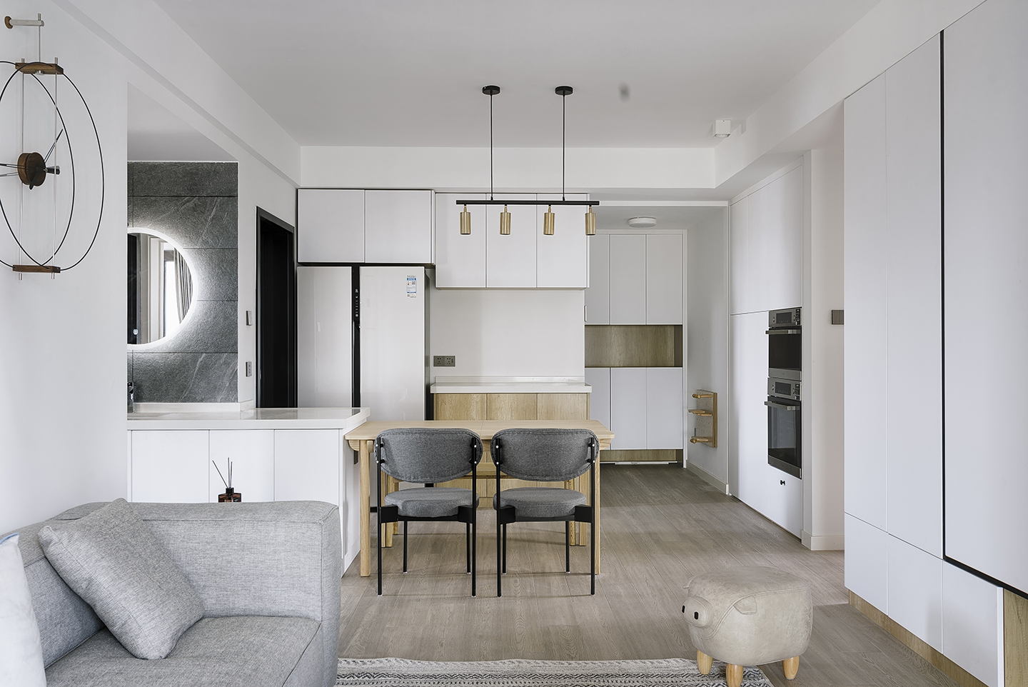 极简主义的小清新,隐形收纳兼顾颜值与实用-18