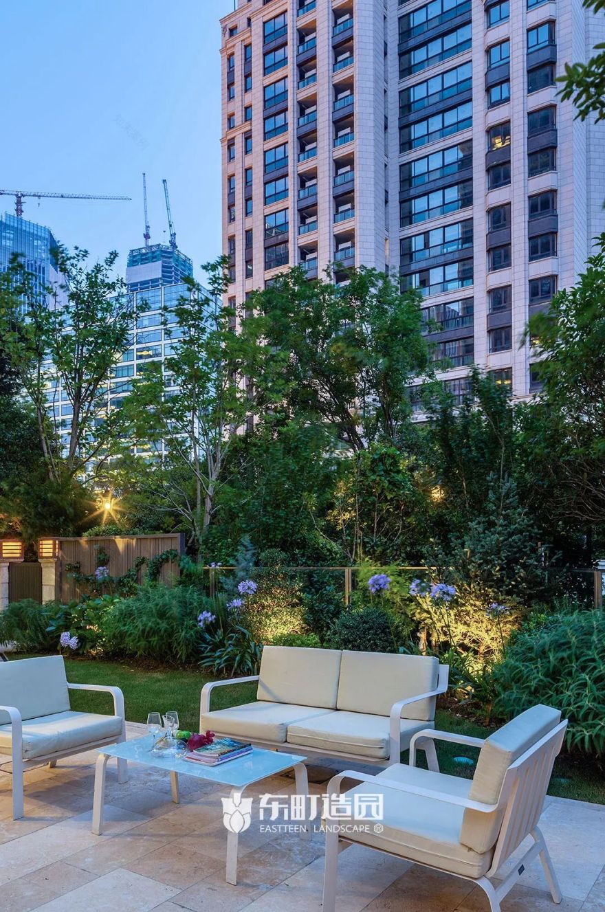 上海简约风花园设计案例-36