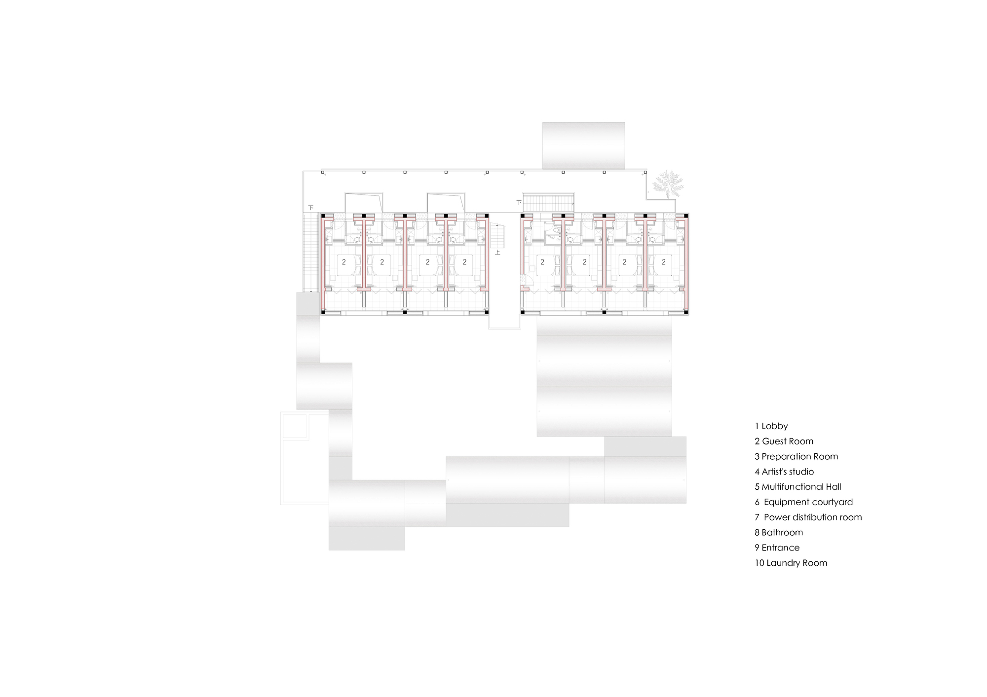 青衣居（如果Qingyi有更特定的所指，可根据实际情况调整，这里按一般情况青衣来翻译） 丨中国浙江丨Hsu & Du Architects-41