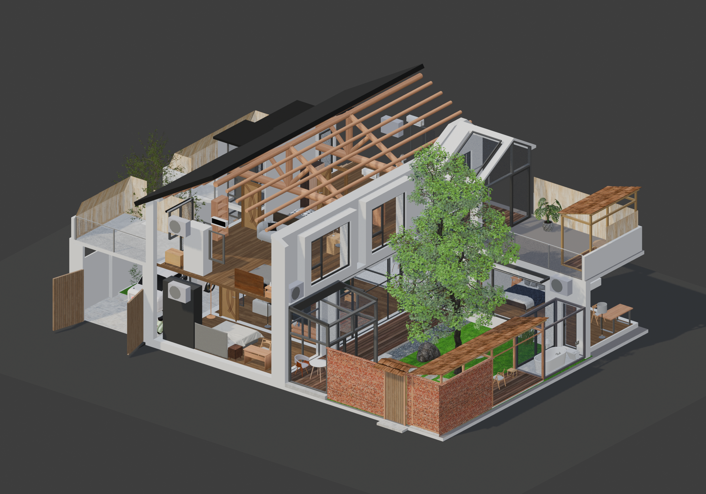 blender自建房设计3-6