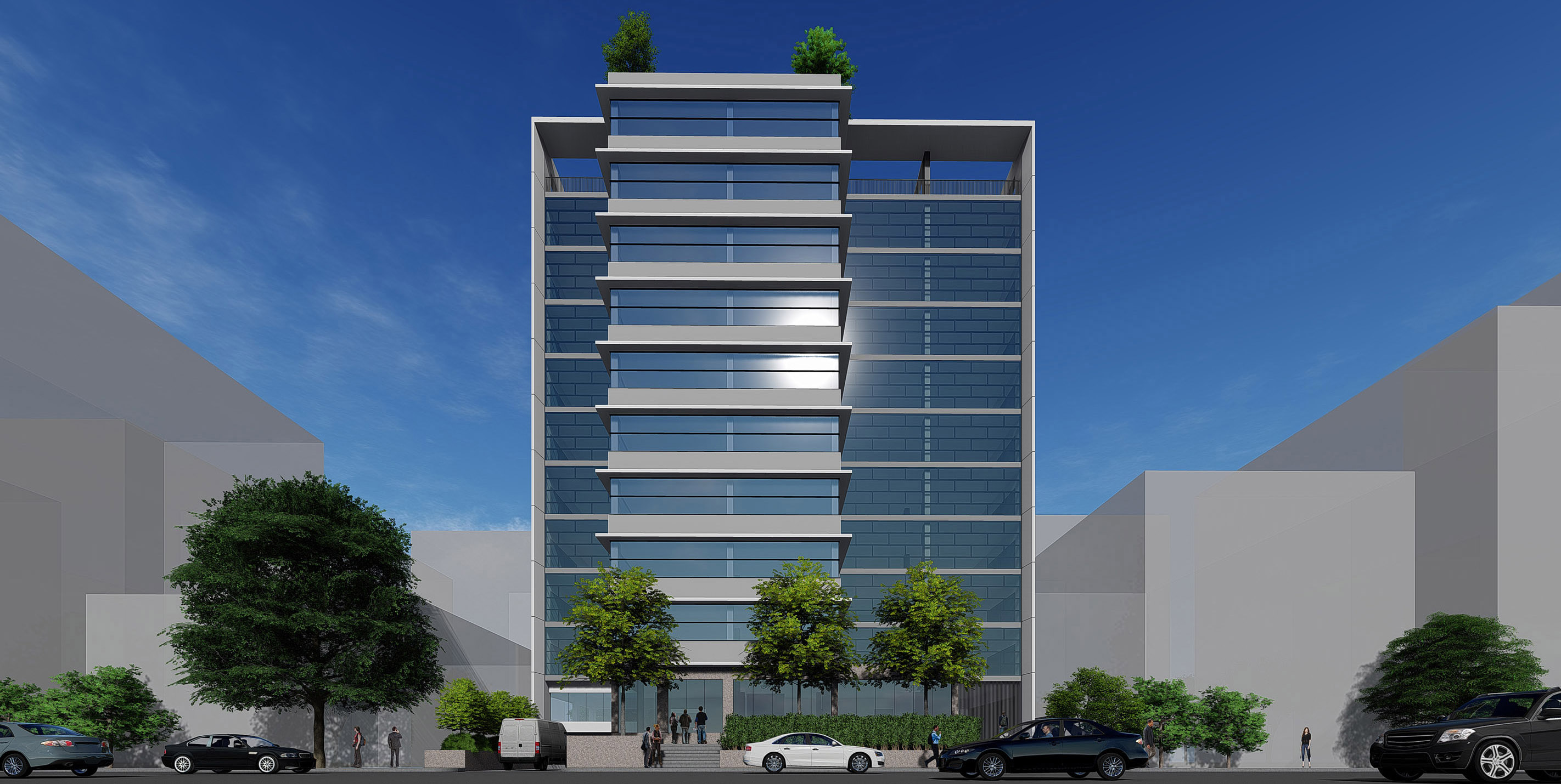 AG Heights · 达卡新商业地标的绿色建筑设计丨孟加拉国达卡丨Oli Mahmud Architects-8