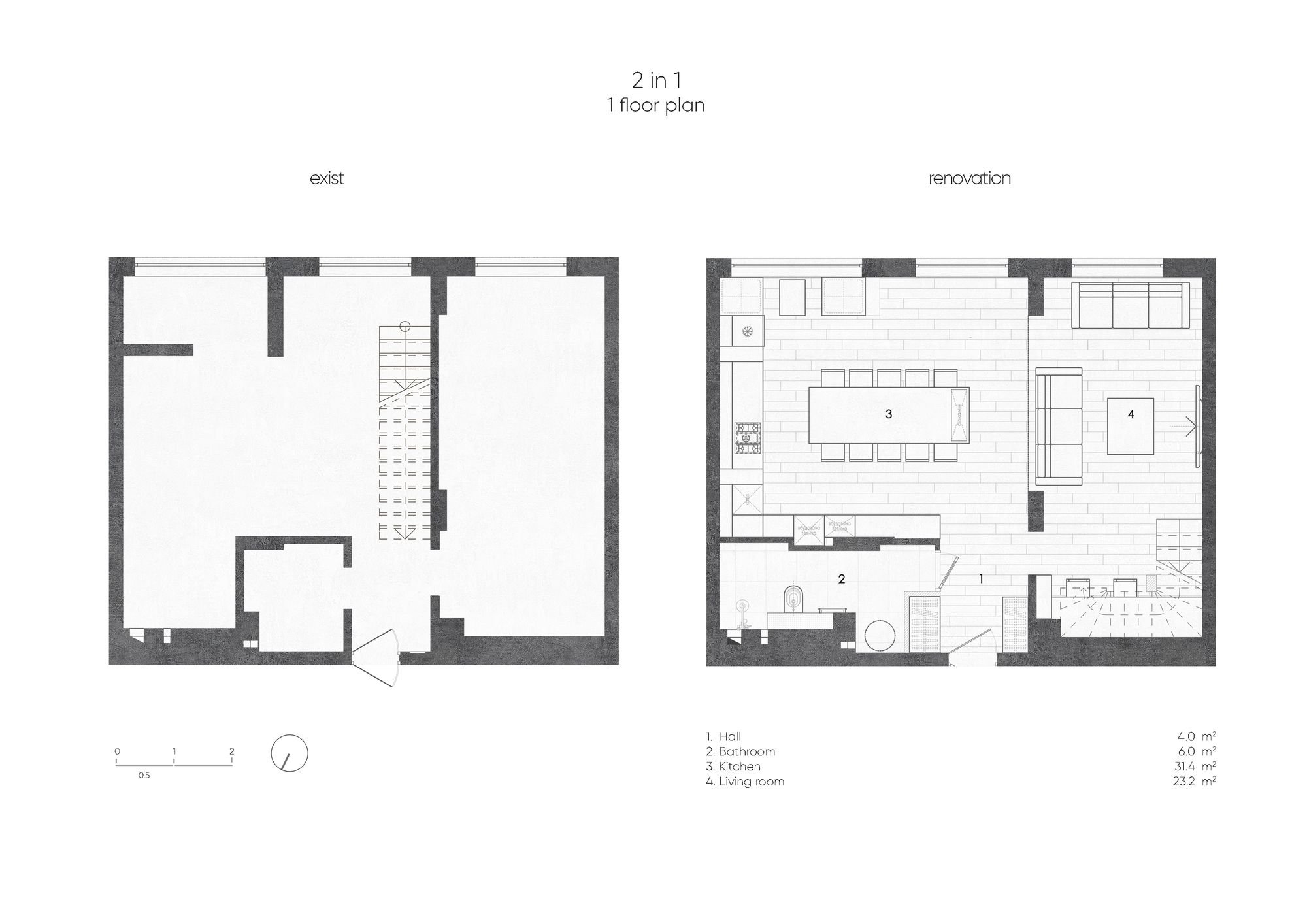 乌克兰顶层双层公寓，打造舒适艺术空间-60