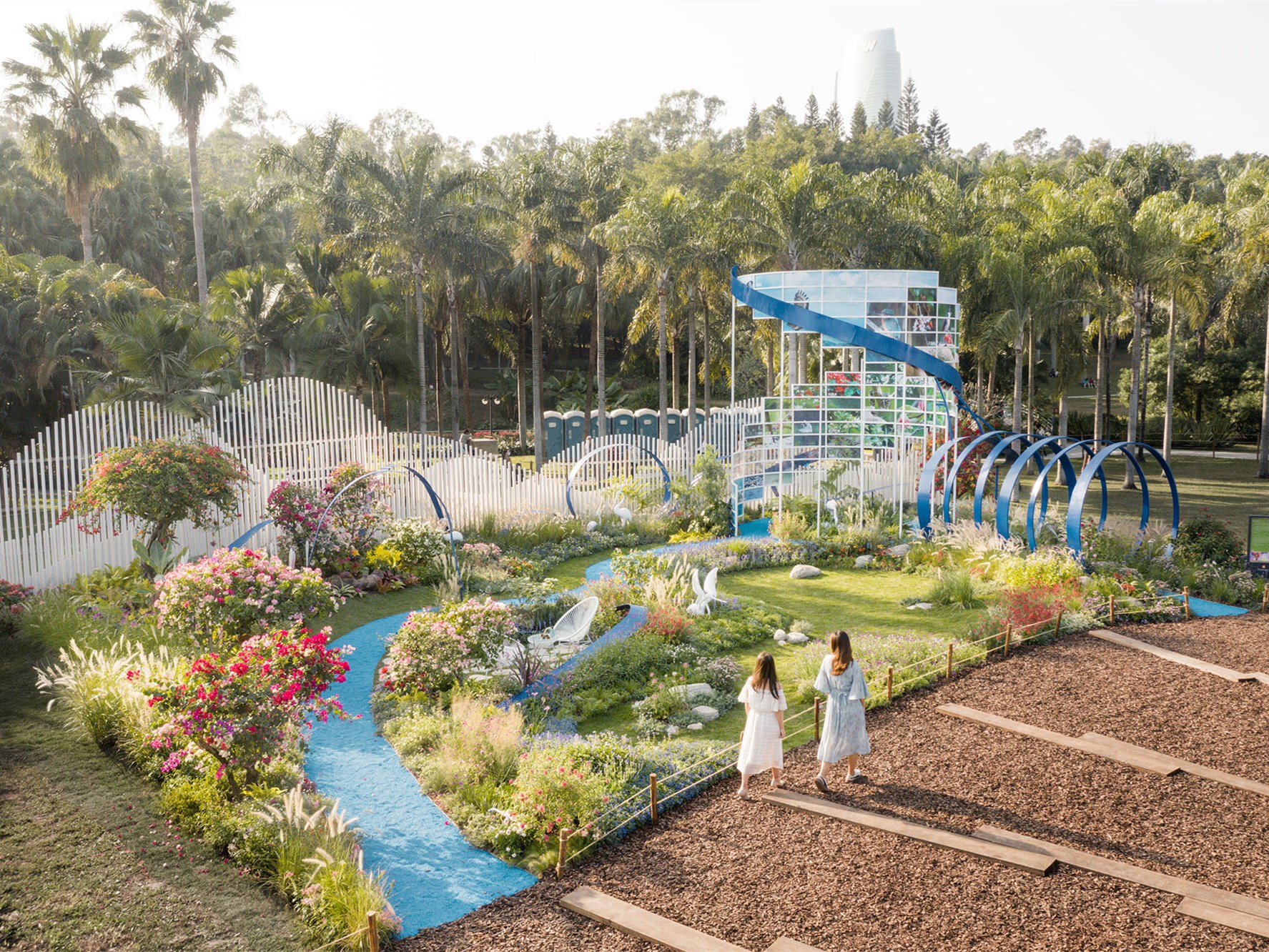 深圳簕杜鹃花展坪山区精品花园丨中国深圳-2