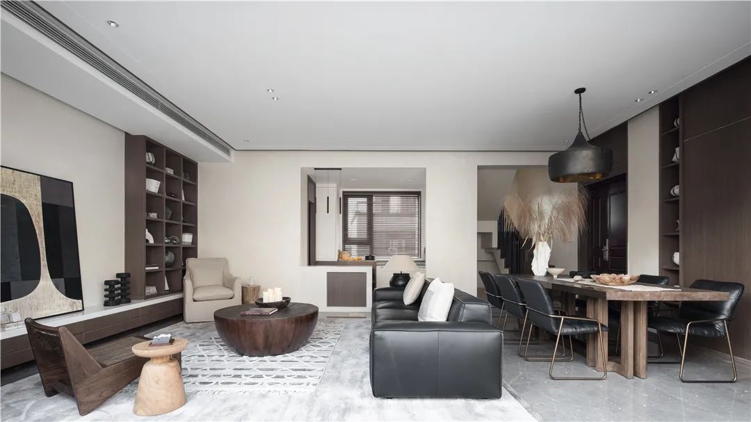 金碧雅居·麓铭府·叠拼样板间 | 素简之家的美感与功能性-0