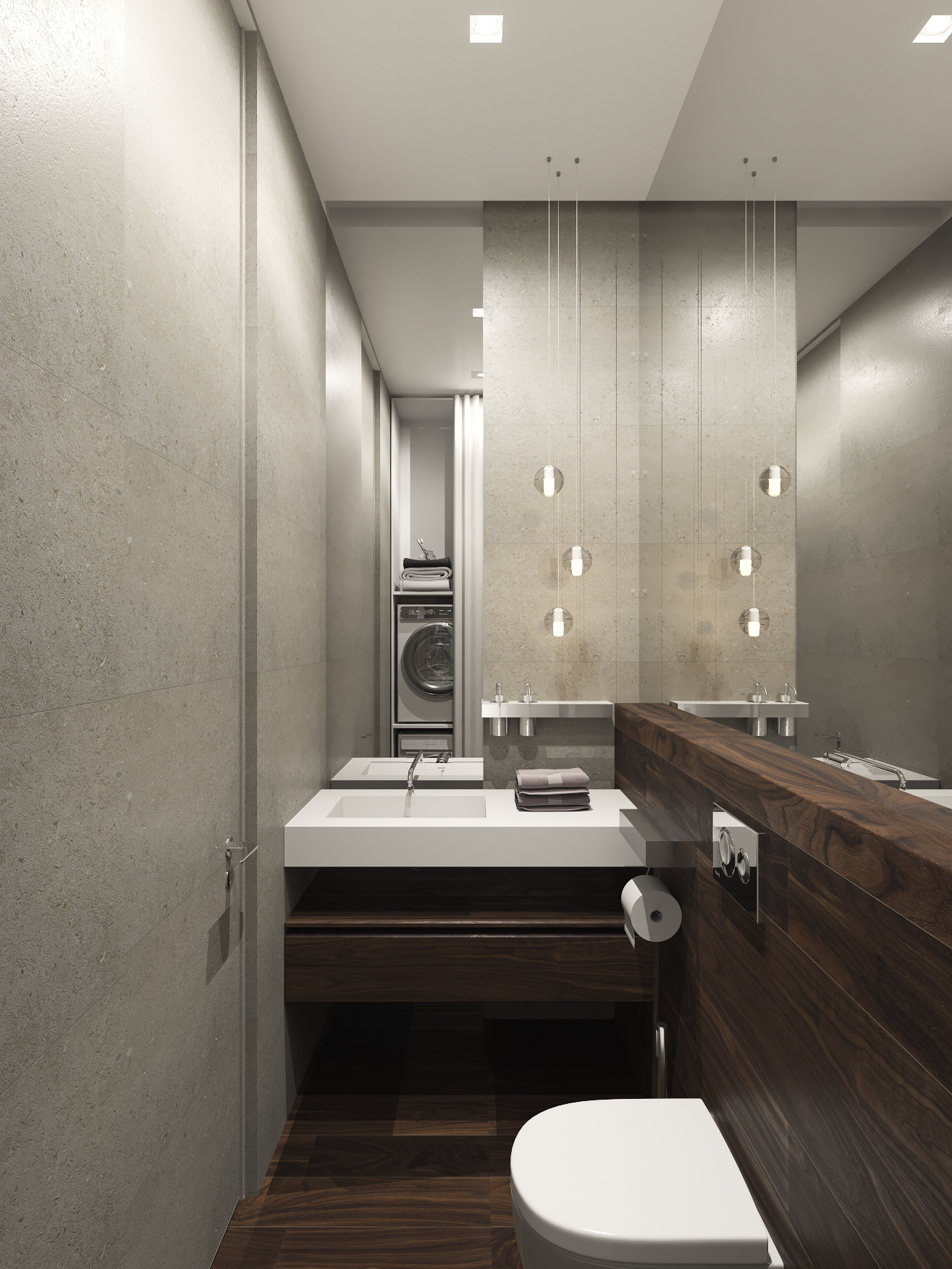 莫斯科顶层公寓,简约奢华的空间艺术-30