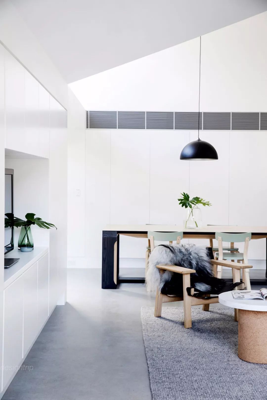 悉尼北海岸 220m²白色系清新庭院住宅设计-11