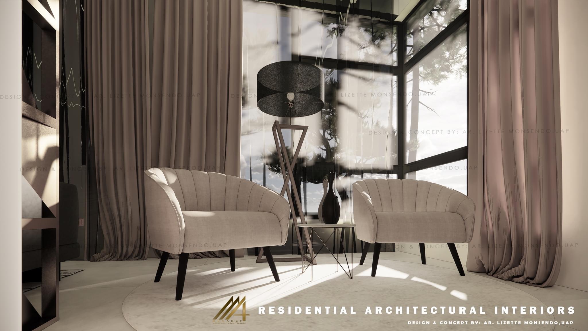 居住区域建筑内饰-2