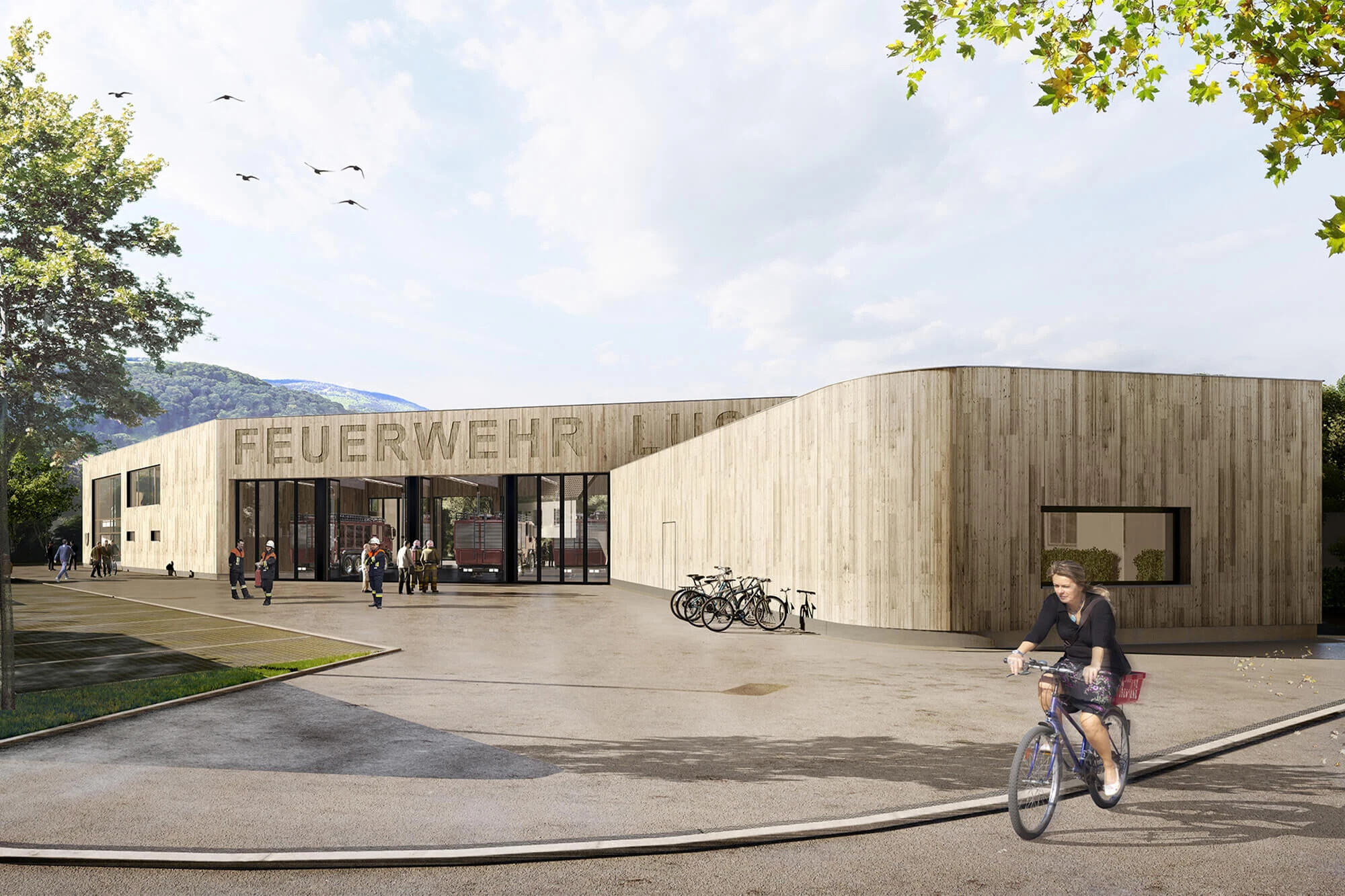 Lustnau 消防站丨德国-31