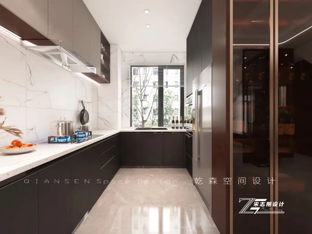 以墨上色,绘制东方韵境丨乾森空间设计-33