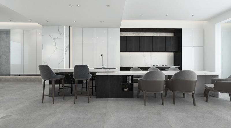 贵阳乐湾国际300㎡简约别墅，九鼎装饰打造空间艺术之美-17