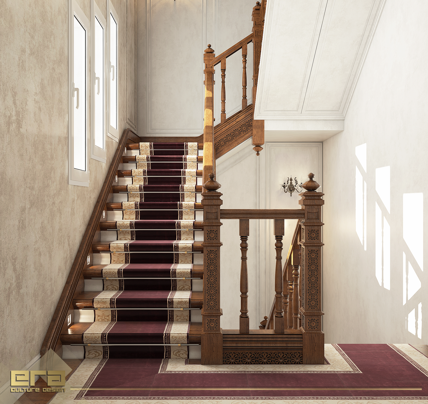 伊斯兰楼梯设计丨埃及开罗丨ERA CULTURE DESIGN-13