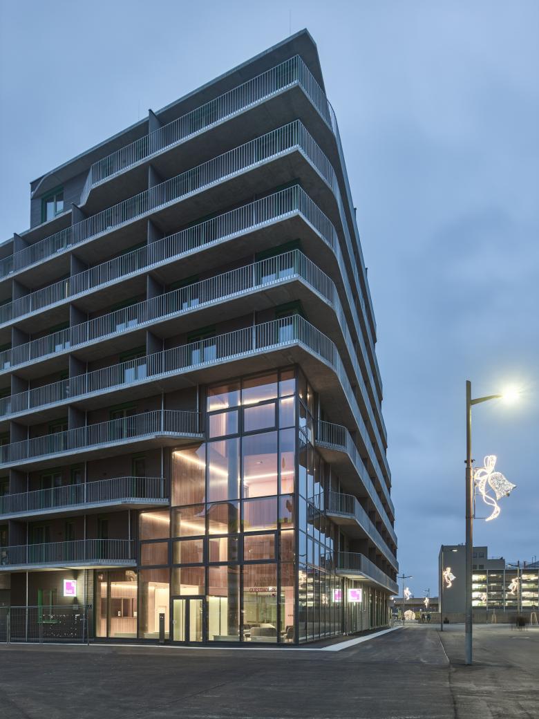 Kurt Hörbst Architekturfotografie丨Sirius – Seestadt丨奥地利-12