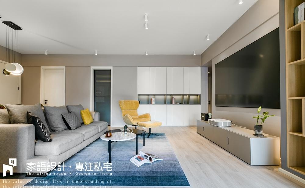 糖果色平层精装房丨中国广州丨广州家语设计-5