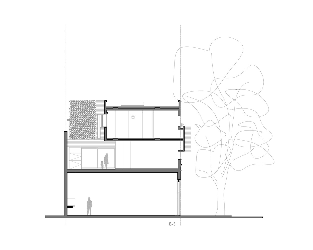 阿根廷“绿意盎然”的三层住宅设计-48