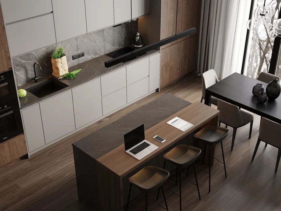 多款式岛台设计，厨房C位-14