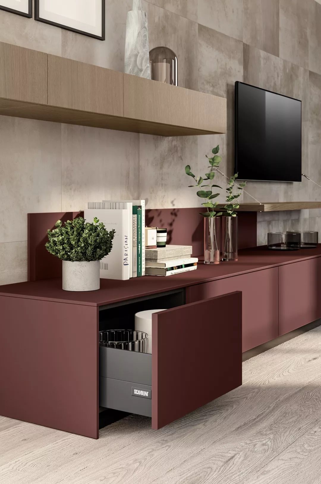 开放式厨房设计美学与实用兼具-66