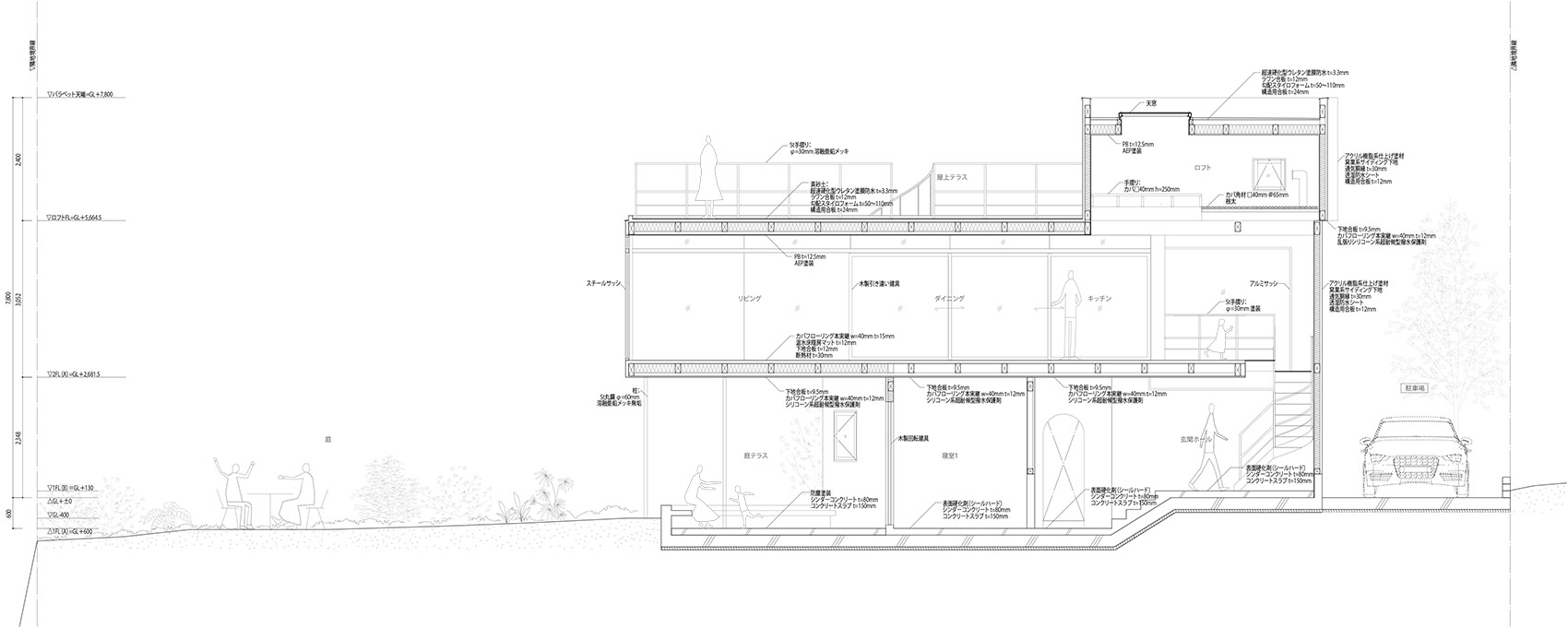 日本秋谷住宅丨小野寺匠吾建筑设计事务所-122