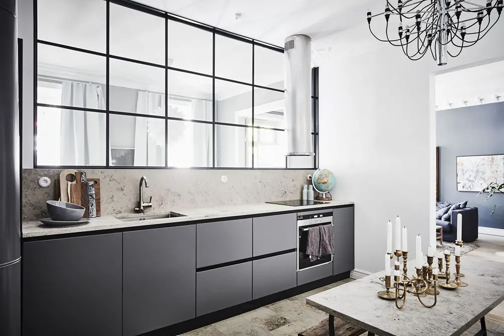 巴洛克蓝调双卧公寓-14