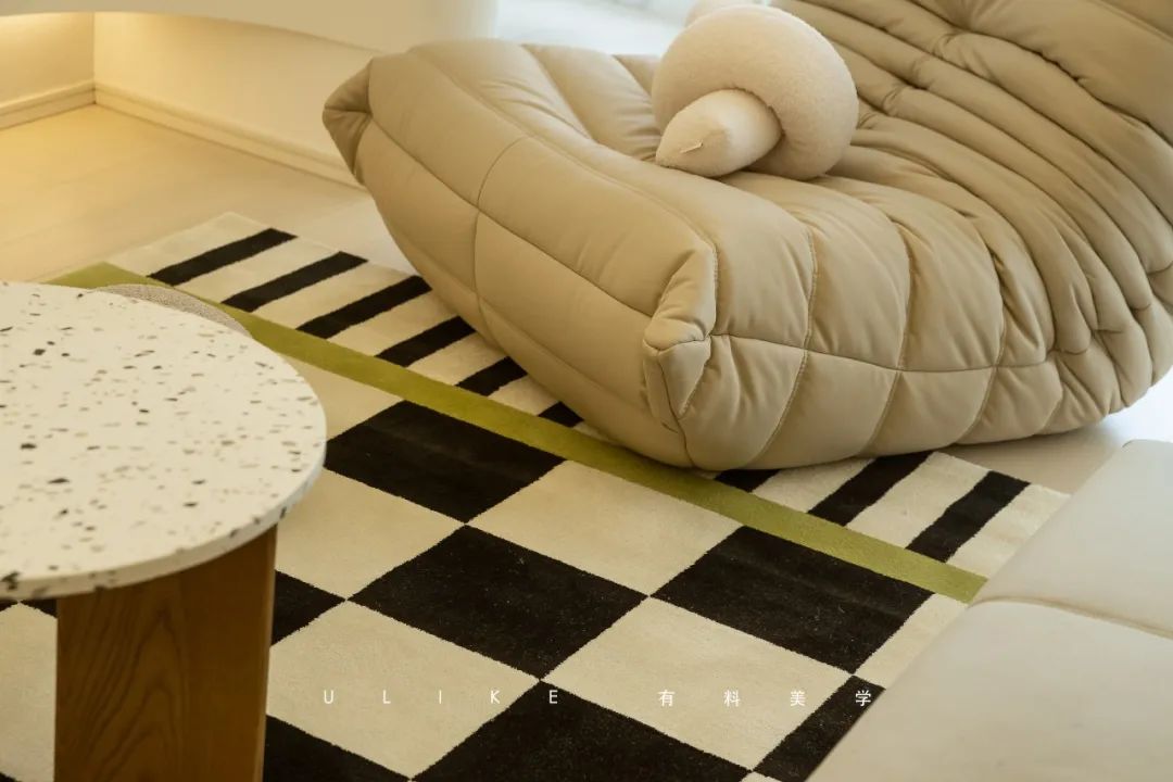 110㎡简约奶油风家居丨刁俊豪-26