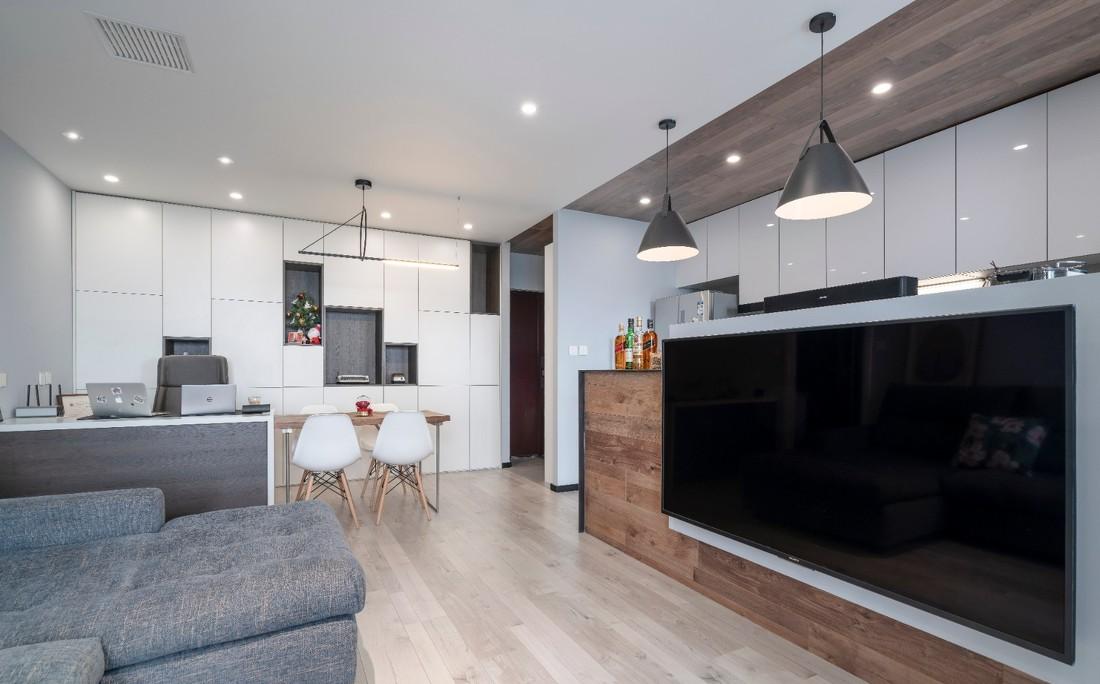 荣京道公寓虚实嵌入设计,打造复合空间家居-0