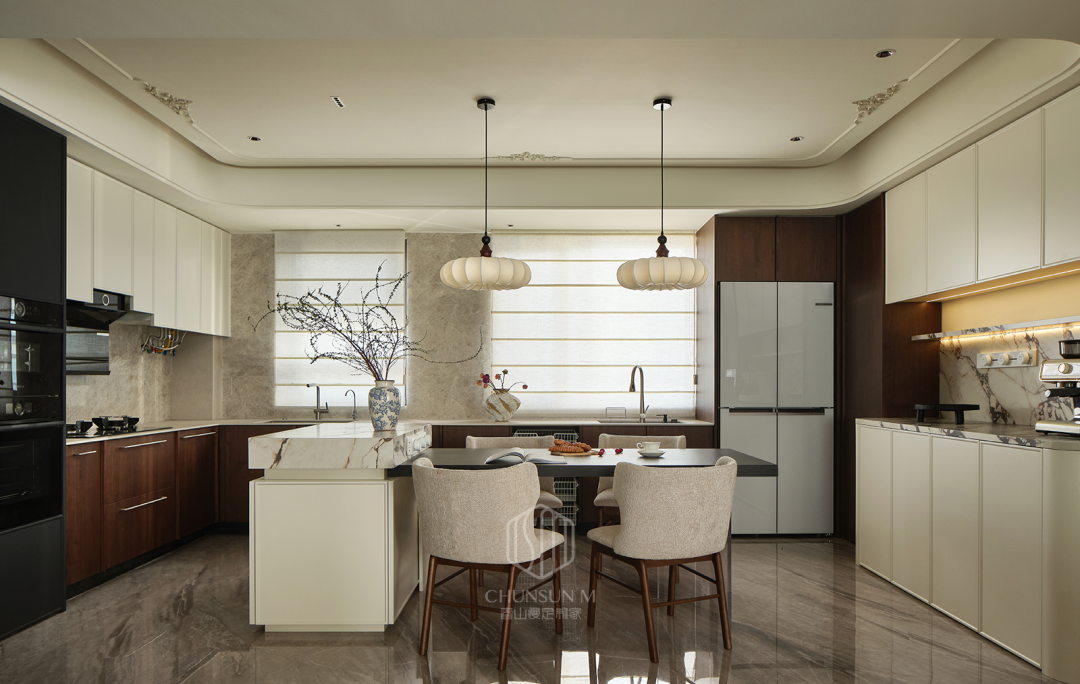 江心印园230㎡|法式中古暖居，超乎你对家的想象！-21