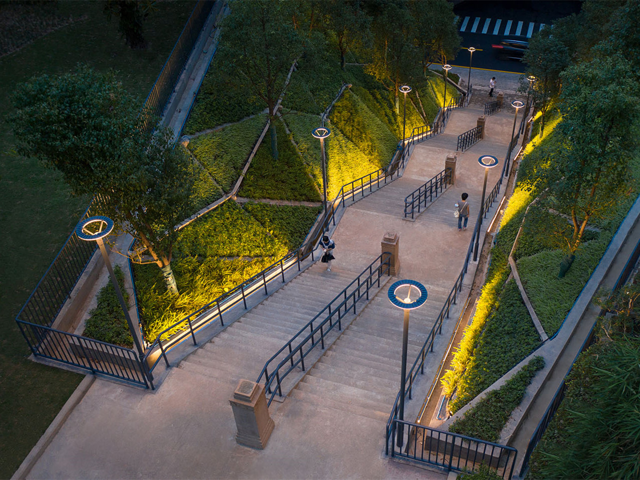 华南理工大学（五山校区）百步梯修缮丨中国广州-2