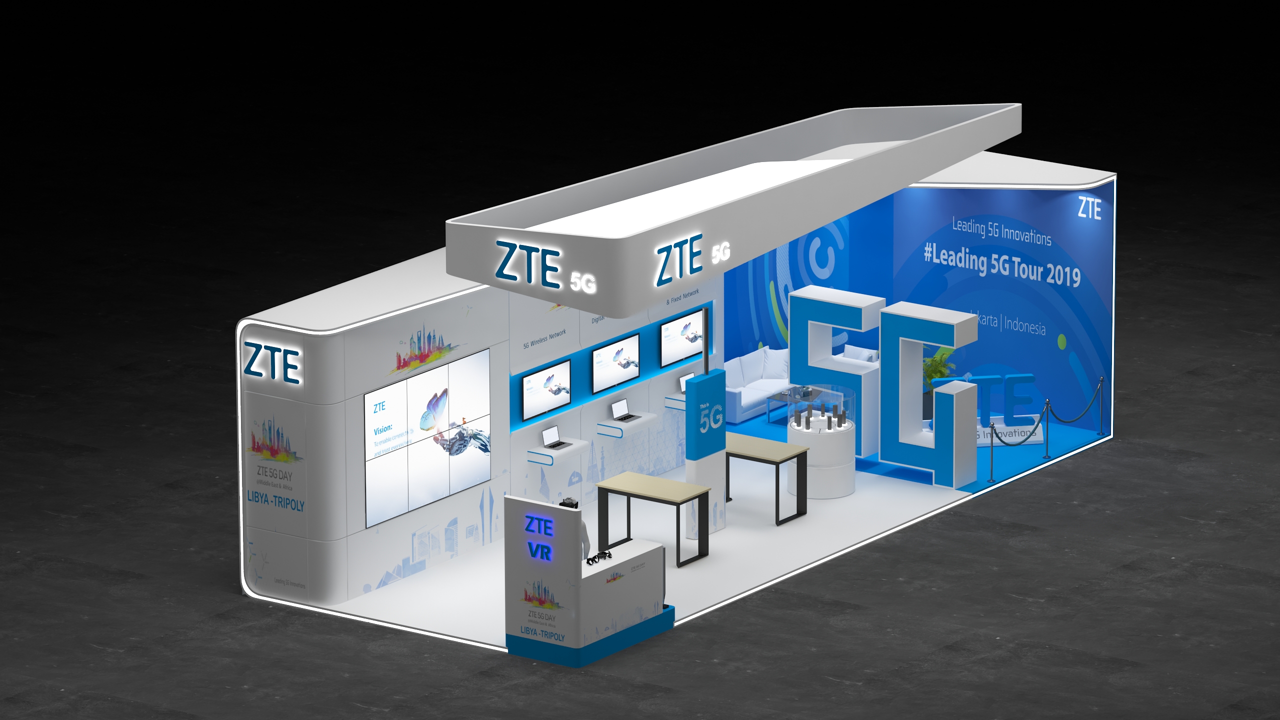 ZTE Booth Libya Tripoli 2021-3