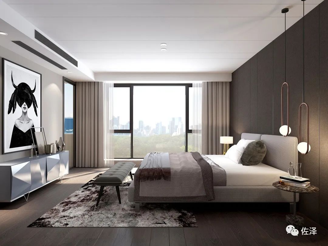 首开融侨首融府 160㎡现代简约风,洪启成团队打造安静生活空间-50