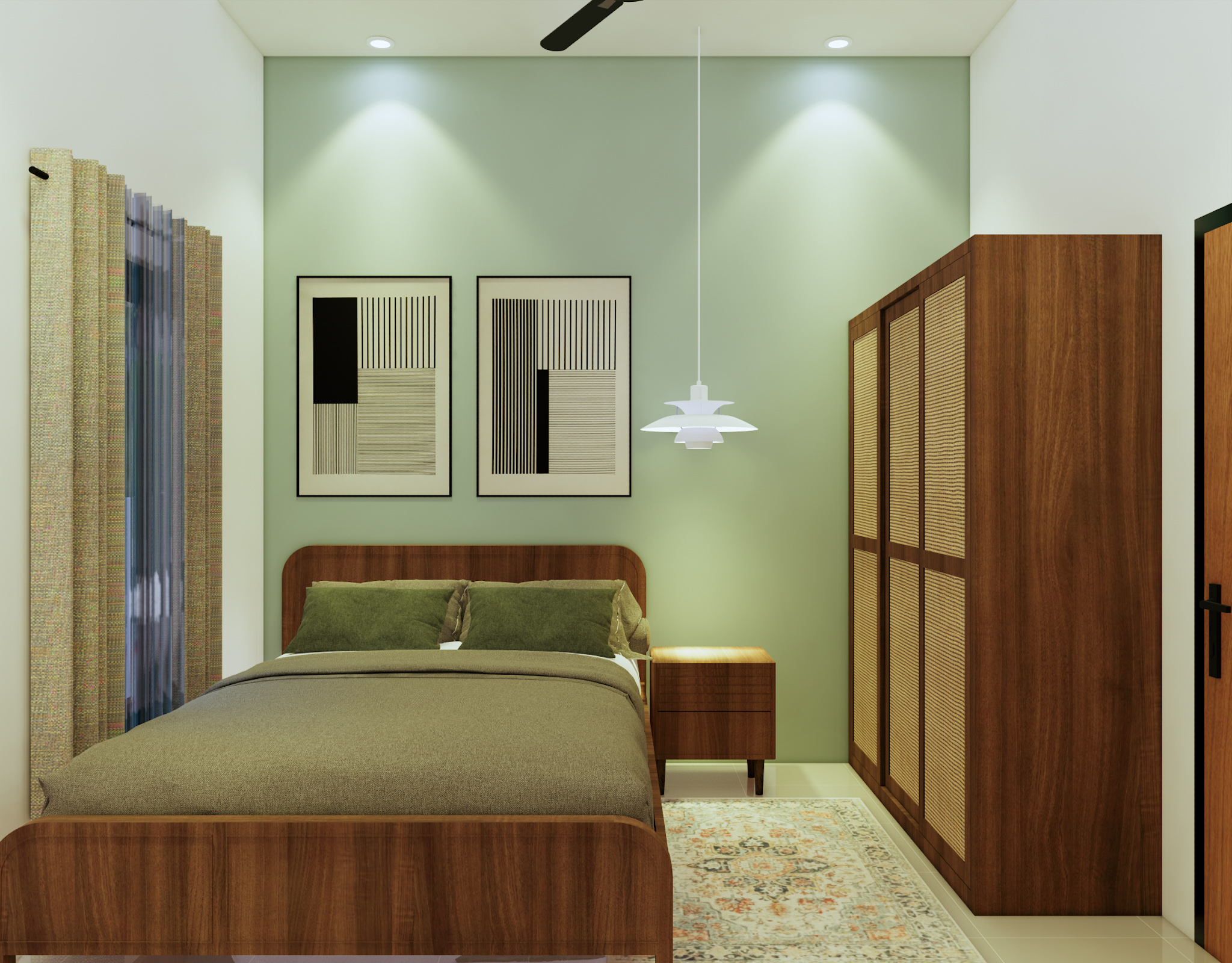 Mid-Century Modern: Small Space Living-8