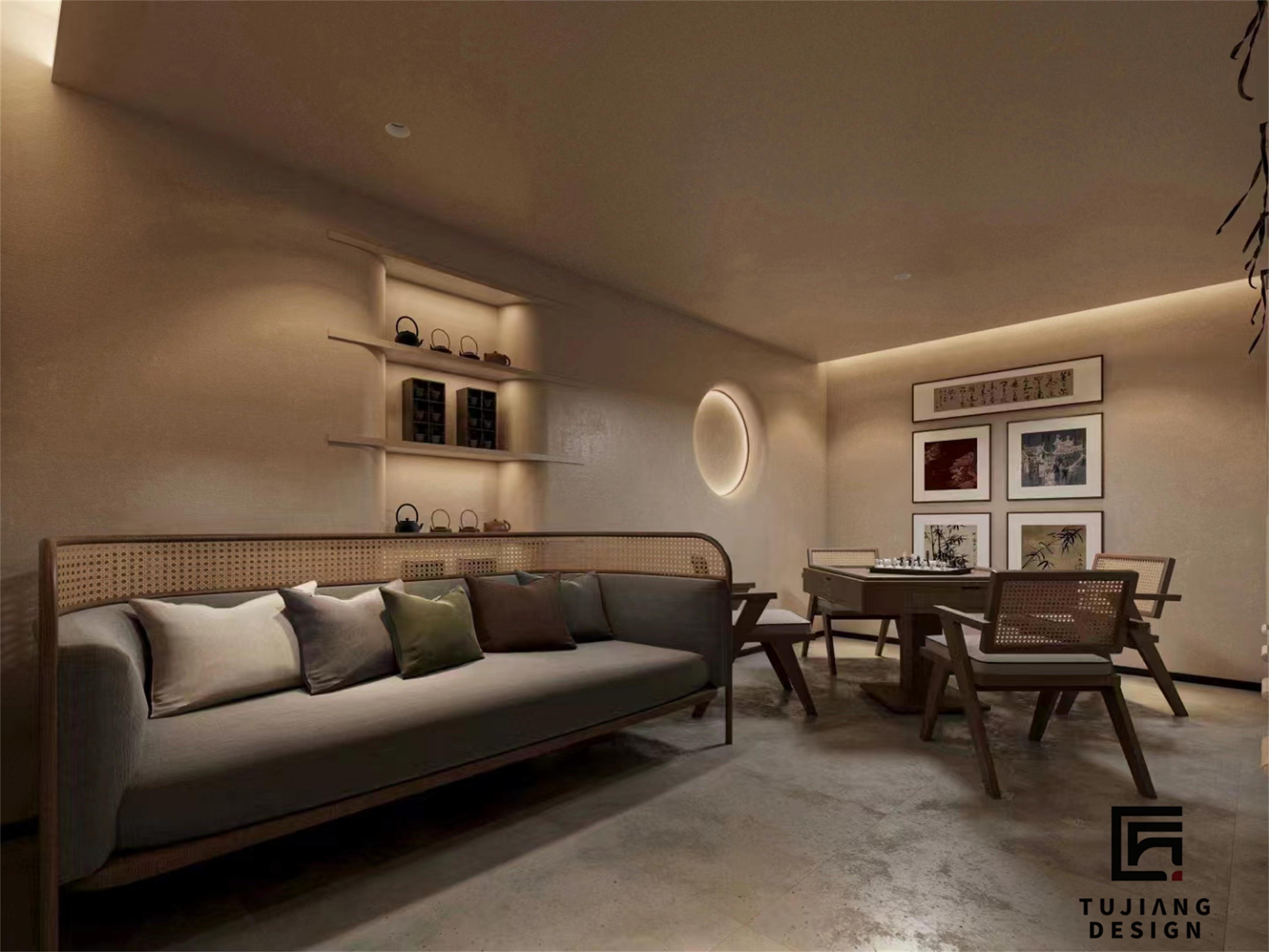 茶室设计，在时光褶皱中，寻回生活的禅意-4