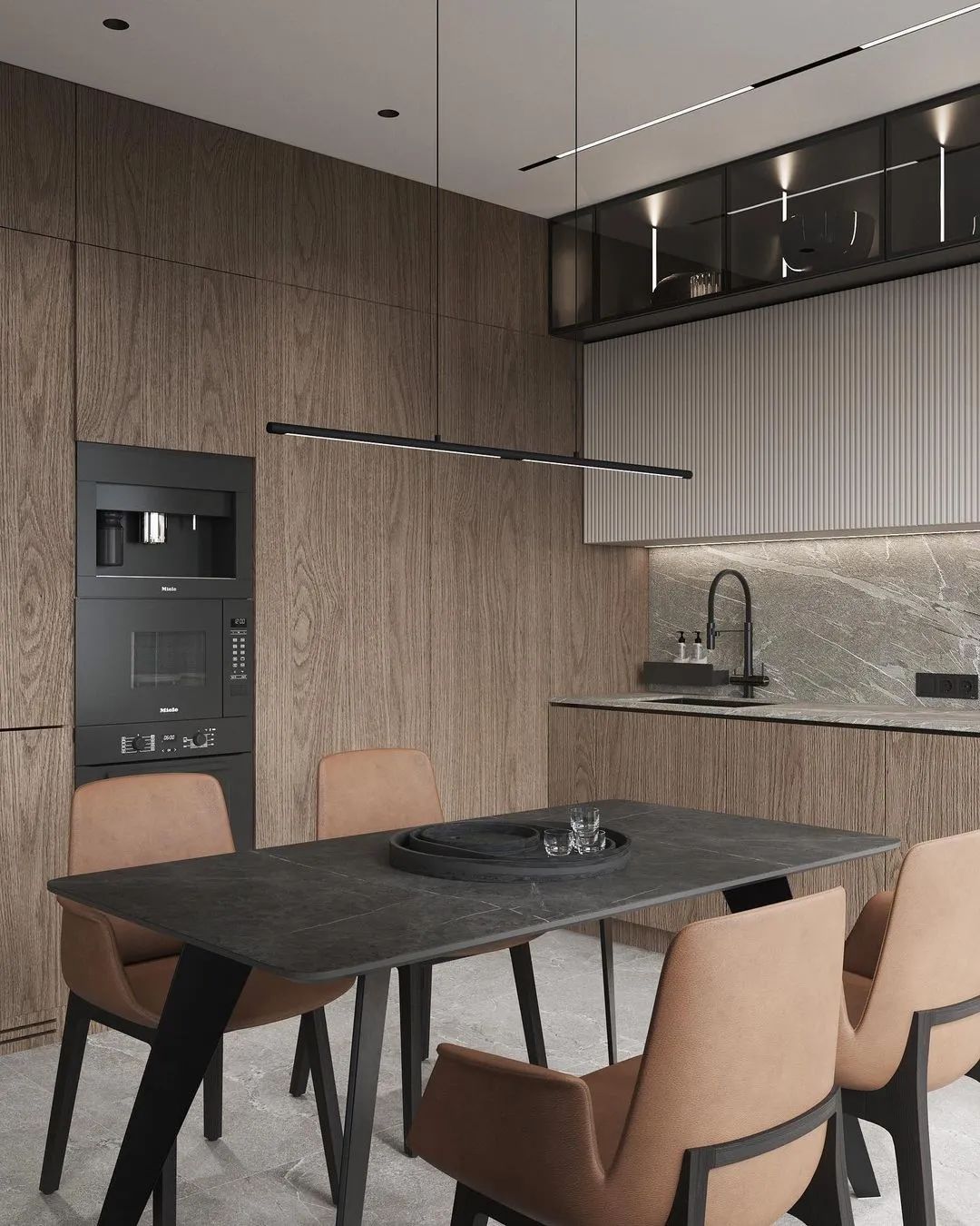 莫斯科 Osome Studio 的质感室内设计-35