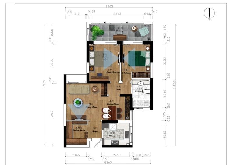 轻奢复古家居,打造多面空间的艺术-37