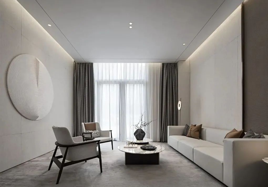 绿城济南诚园生活美学馆 | 现代简约与镜面艺术的完美融合-39