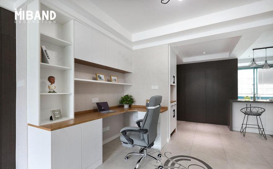 米邦装饰平层案例 | 老房翻新变身时尚两居-17