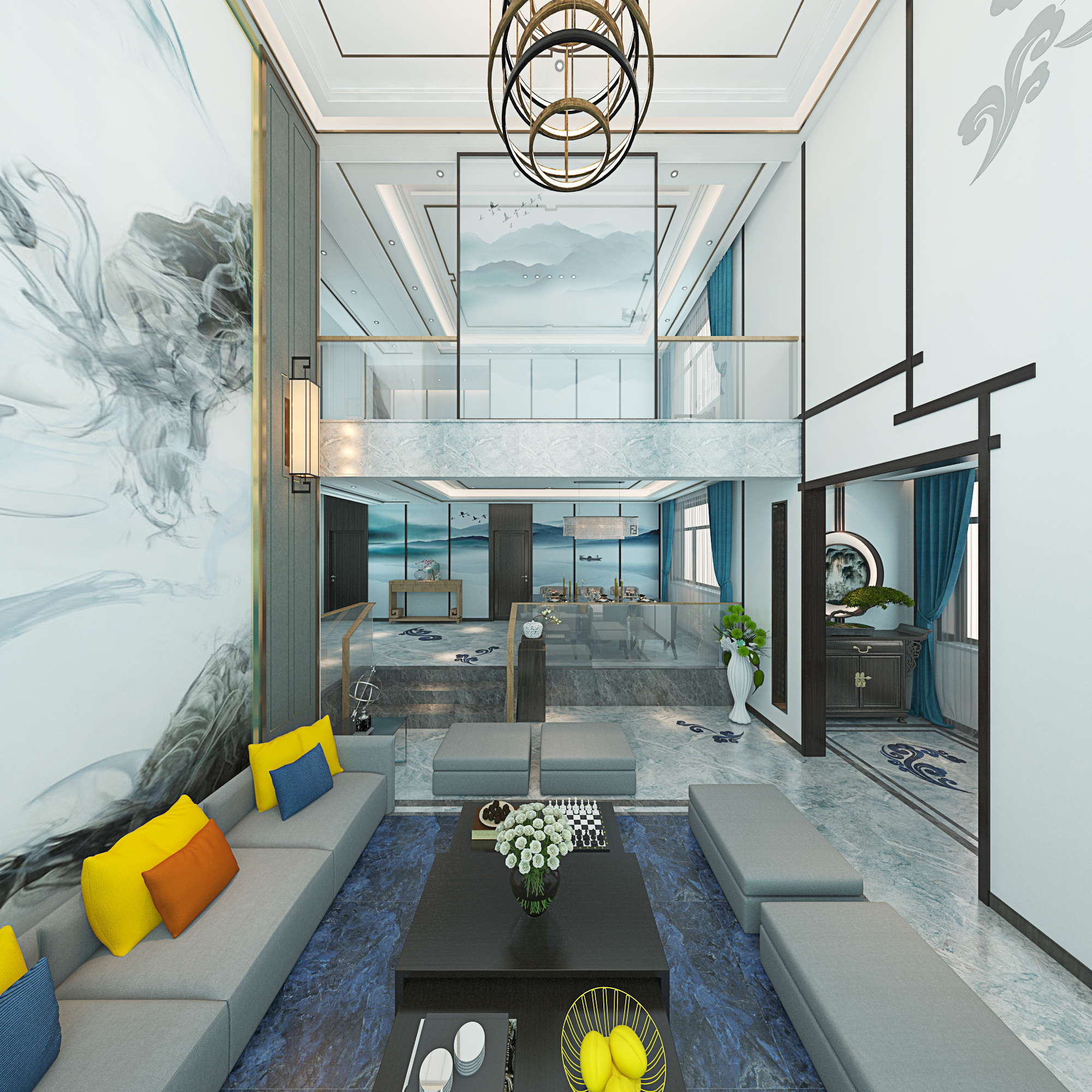 唐山唐新中式别墅 | 简约东方风格的魅力-4