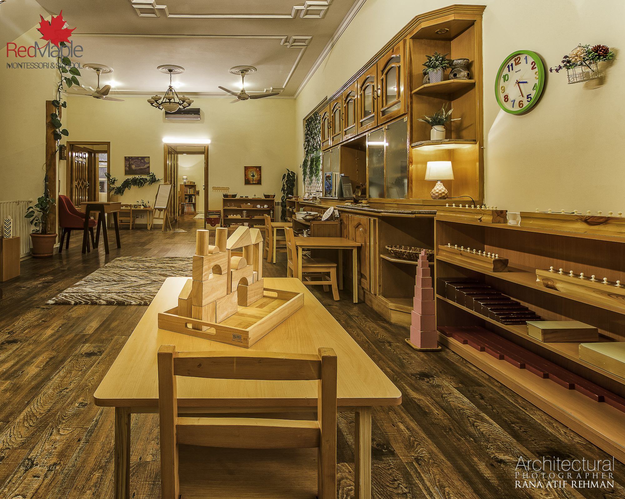 红枫蒙特梭利学校丨巴基斯坦伊斯兰堡丨RDC 建筑摄影-17