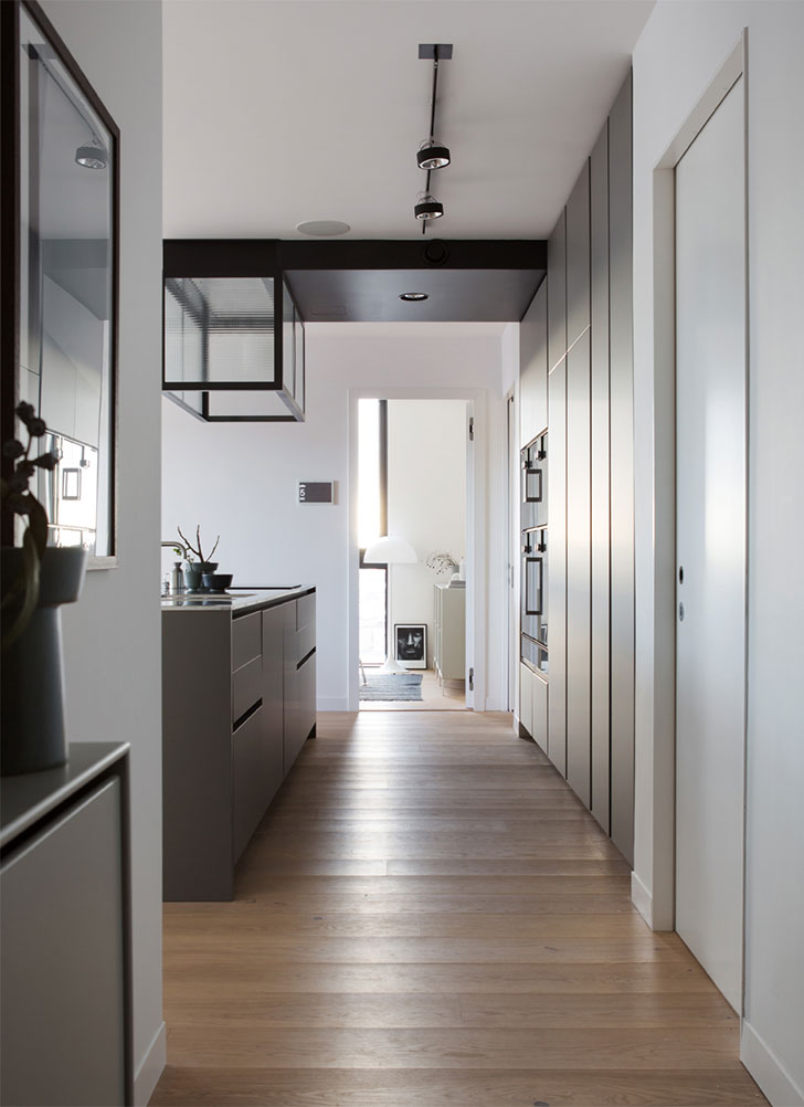 斯德哥尔摩现代奢华公寓，全景窗揽城市风光-8