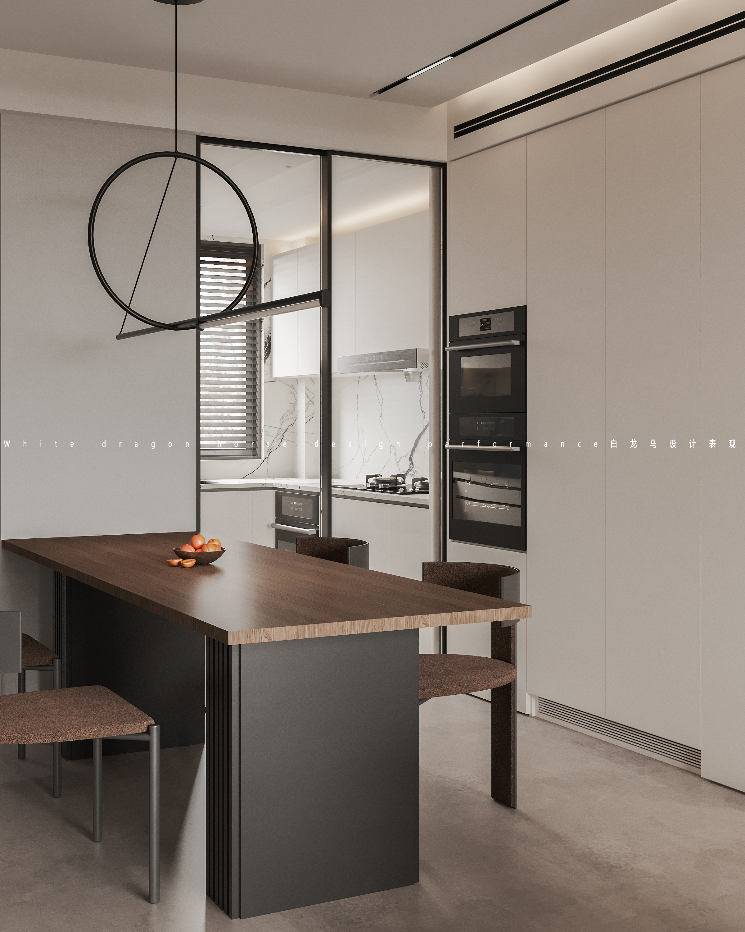 现代简约家装设计——白龙马效果图-3