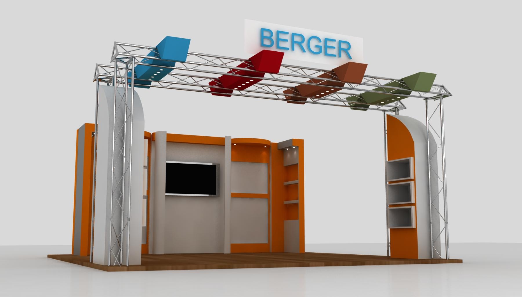 BERGER PAINTS STAND-3