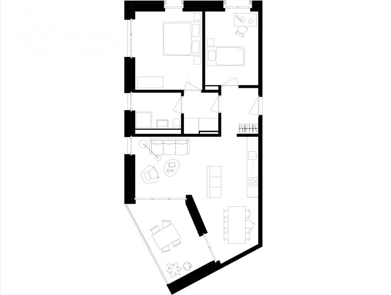 拉赫伦施利伦替代新建丨瑞士丨Duplex Architekten-7