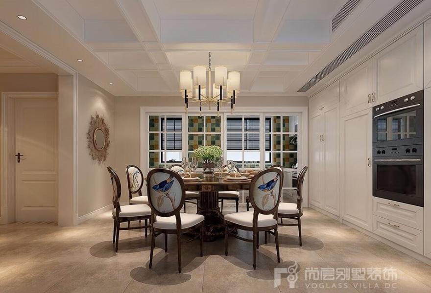 景枫法兰谷别墅 | 简约轻奢美式风格,温馨儿童空间-7