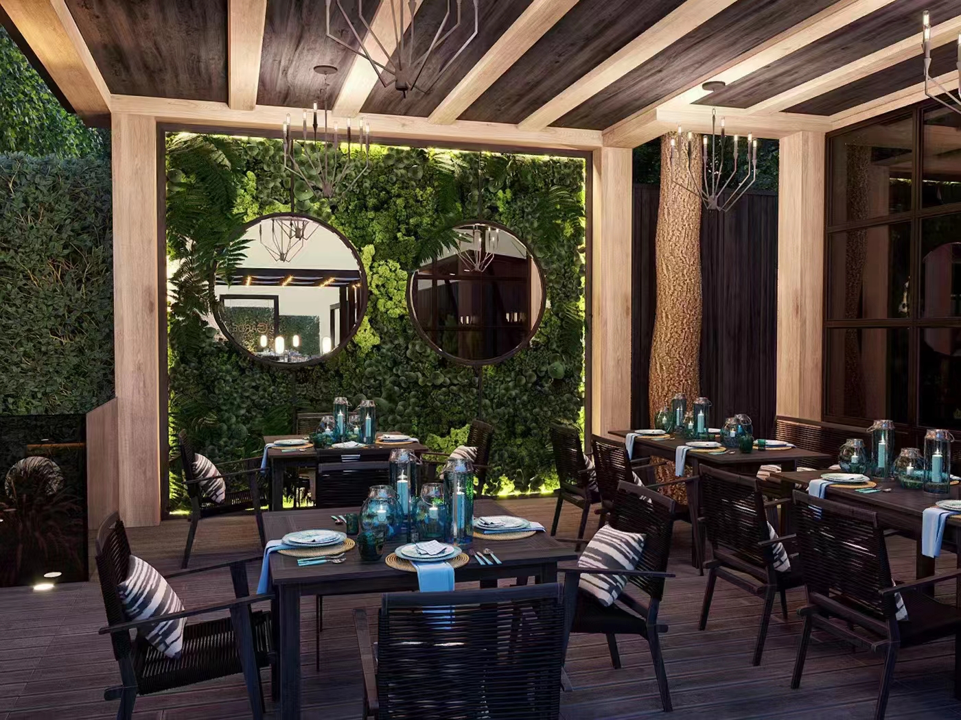 户外餐厅|美味佳肴,家人共享-5