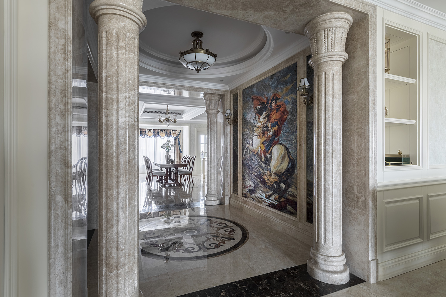 260㎡的大平层,逆流而来的美式风丨中国福州丨福州上行维度设计有限公司-36