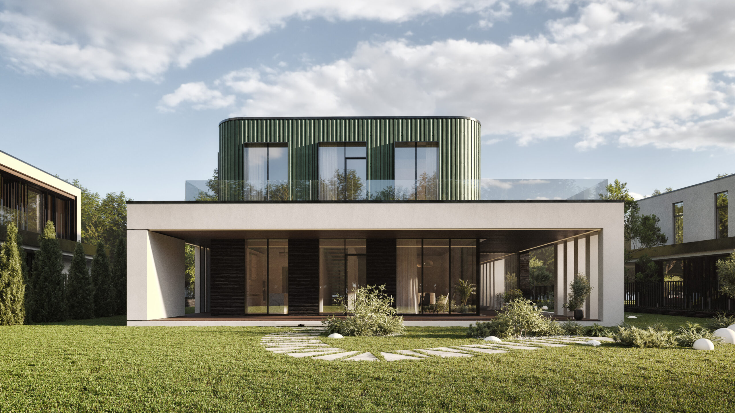 Дом «Современная элегантность» 279м² — портфолио бюро ARXY-13