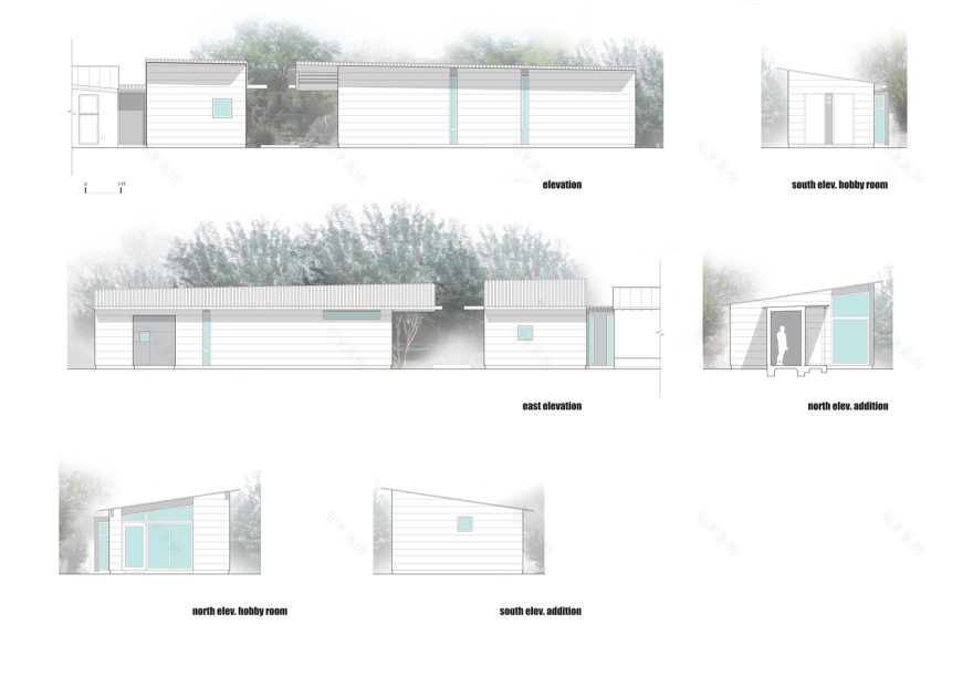 索诺兰沙漠社区智能增长住房 | Water Street 主套房与新客房设计-42