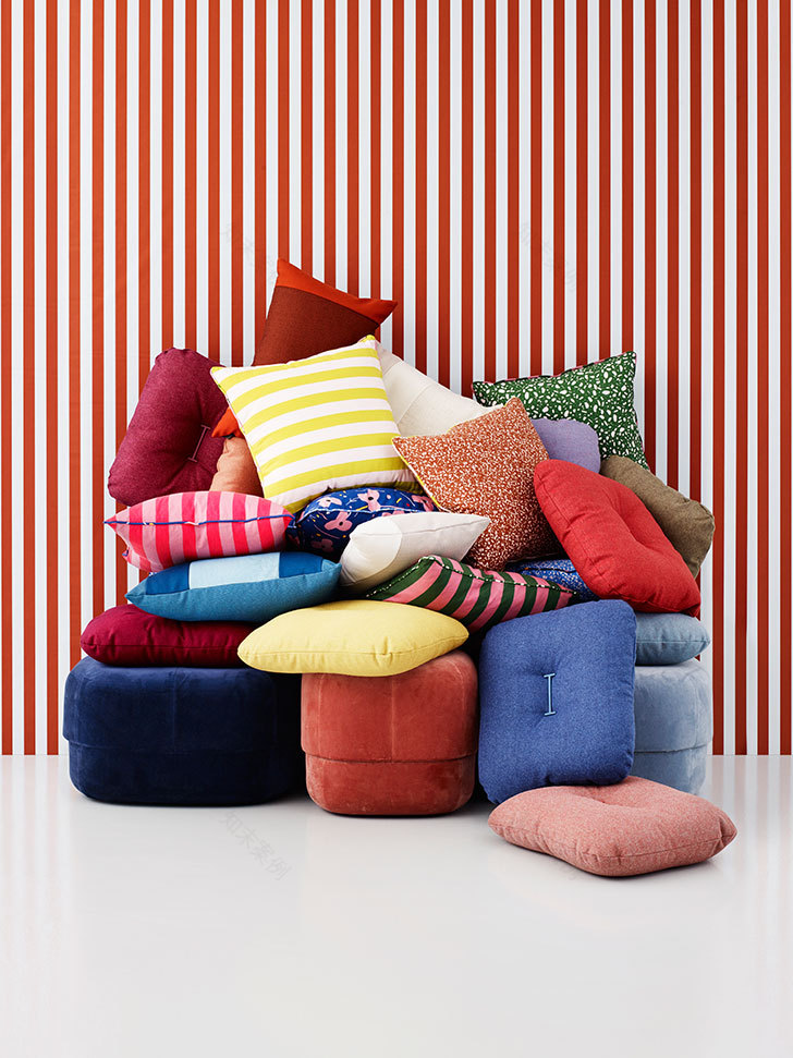 丹麦 Normannare 推出色彩斑斓的 POSH 枕头系列-8