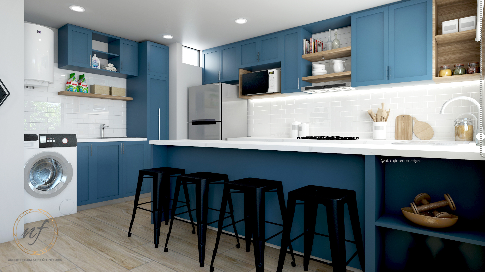 NF Arq & Diseño Interior Proy.Duplex1SanBorja-8